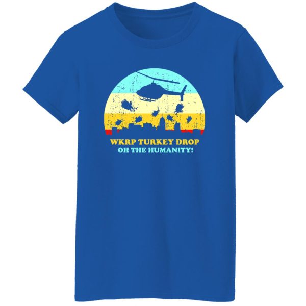 WKRP Turkey Drop V2 T-Shirts, Long Sleeve, Hoodies