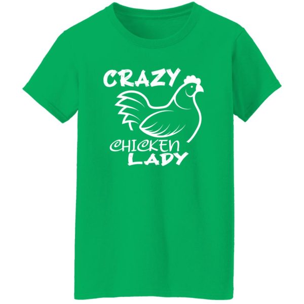 Crazy Chicken Lady T-Shirts, Long Sleeve, Hoodies