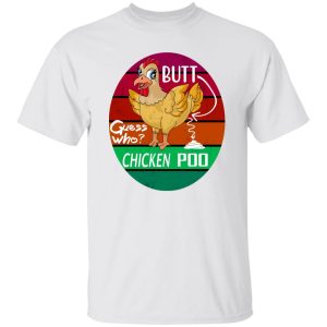 Funny Retro Chicken Butt Guess Who Chicken Poo, RBSSP T Shirts, Hoodies, Long Sleeve