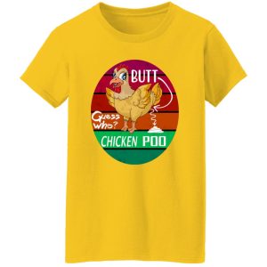 Funny Retro Chicken Butt Guess Who Chicken Poo, RBSSP T Shirts, Hoodies, Long Sleeve