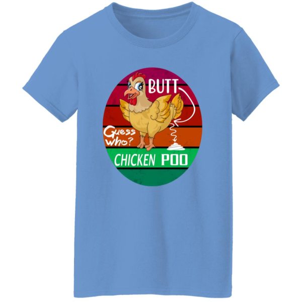 Funny Retro Chicken Butt Guess Who Chicken Poo, RBSSP T Shirts, Hoodies, Long Sleeve