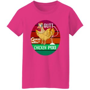 Funny Retro Chicken Butt Guess Who Chicken Poo, RBSSP T Shirts, Hoodies, Long Sleeve