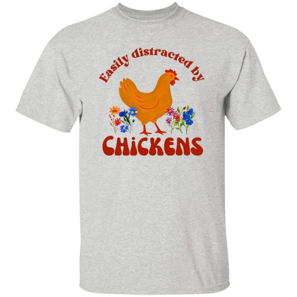 Funny Chicken Quote and Flowers T Shirts, Hoodies, Long Sleeve