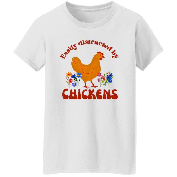 Funny Chicken Quote and Flowers T Shirts, Hoodies, Long Sleeve