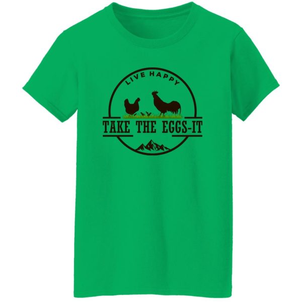 Chicken Eggs Exit Eggs-It Chicken Farm Owner Hen Ranch Farmer Quote T Shirts, Hoodies, Long Sleeve