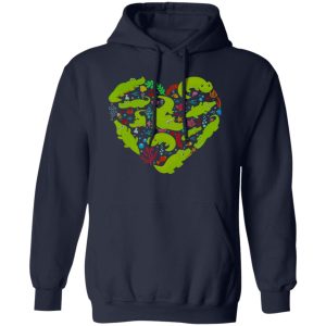 Alligator Heart Valentine T-Shirts, Long Sleeve, Hoodies