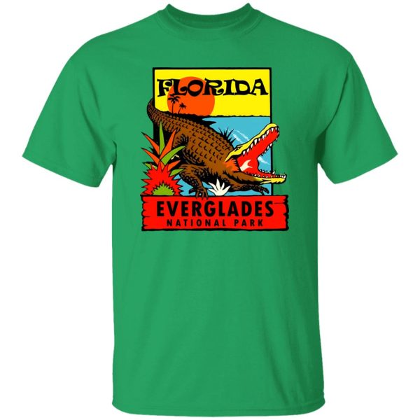 Everglades National Park Florida Vintage Travel T Shirts, Hoodies, Long Sleeve