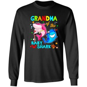 Grandma Of The Baby Shark T-Shirts, Long Sleeve, Hoodies