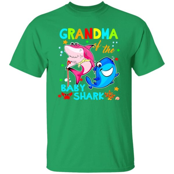 Grandma Of The Baby Shark T-Shirts, Long Sleeve, Hoodies