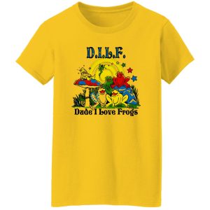 DILF Dude I Love Frogs T Shirts, Hoodies, Long Sleeve