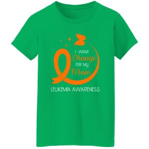 I Wear Orange for My Mom T-Shirts, Long Sleeve, Hoodies