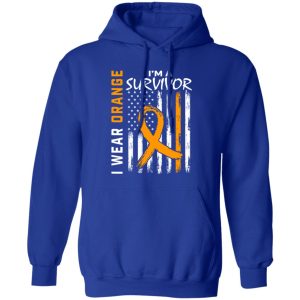 I Wear Orange I’m a Survivor Leukemia Cancer Aware T-Shirts, Long Sleeve, Hoodies