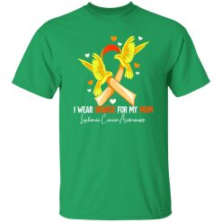 I Wear Orange For My Mom Leukemia Awareness V2 T-Shirts, Long Sleeve, Hoodies