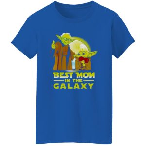 Death Star Yoda And Baby Yoda Best Mom In The Galaxy T-Shirts, Long Sleeve, Hoodies