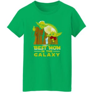 Death Star Yoda And Baby Yoda Best Mom In The Galaxy T-Shirts, Long Sleeve, Hoodies