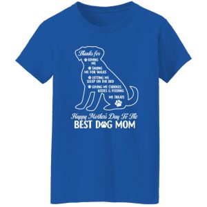 Happy Mother’s Day To The Best Dog Mom Mothers Day Dog Lover T-Shirts, Long Sleeve, Hoodies