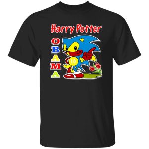 Harry Potter Obama Sonic Version T-Shirts, Long Sleeve, Hoodies