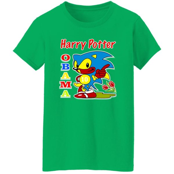 Harry Potter Obama Sonic Version T-Shirts, Long Sleeve, Hoodies