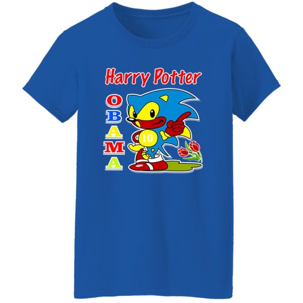 Harry Potter Obama Sonic Version T-Shirts, Long Sleeve, Hoodies