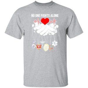 No One Fights Alone V3 T-Shirts, Long Sleeve, Hoodies