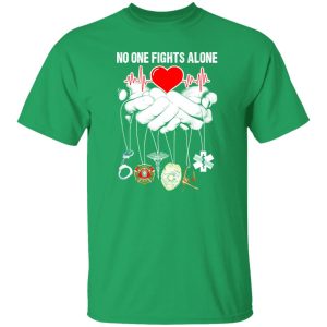 No One Fights Alone V3 T-Shirts, Long Sleeve, Hoodies