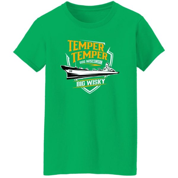 Temper USS Wisconsin Big Wisky T-Shirts, Long Sleeve, Hoodies