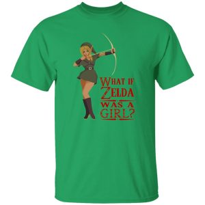 What If Zelda Was A Girl T Shirts, Hoodies, Long Sleeve