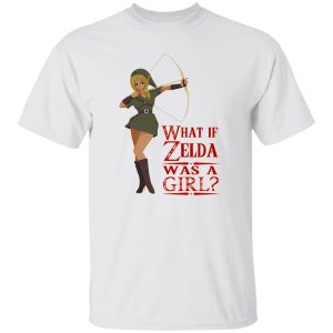 What If Zelda Was A Girl T Shirts, Hoodies, Long Sleeve