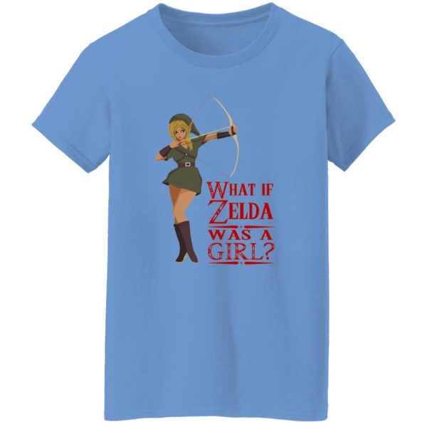 What If Zelda Was A Girl T Shirts, Hoodies, Long Sleeve