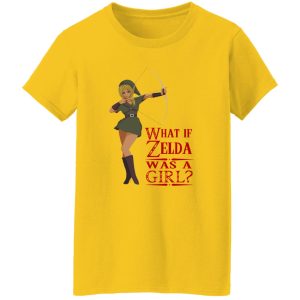 What If Zelda Was A Girl T Shirts, Hoodies, Long Sleeve