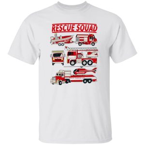 Fire Truck Rescue Squad T Shirts, Hoodies, Long Sleeve