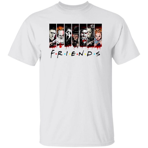 Friends Halloween Horror T Shirts, Hoodies, Long Sleeve