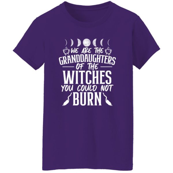 We Are The Granddaughters Of The Witches You Could Not Burn T-Shirts, Long Sleeve, Hoodies