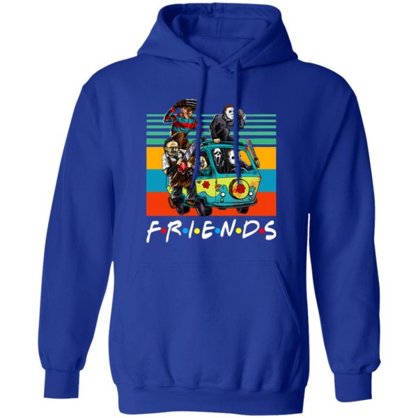 Halloween Friends Characters Horror T-Shirts, Long Sleeve, Hoodies