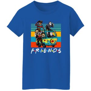 Halloween Friends Characters Horror T-Shirts, Long Sleeve, Hoodies