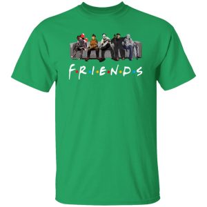 Friends Halloween Horror Team Scary Movies T-Shirts, Long Sleeve, Hoodies