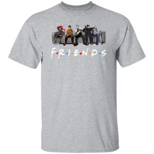 Friends Halloween Horror Team Scary Movies T-Shirts, Long Sleeve, Hoodies