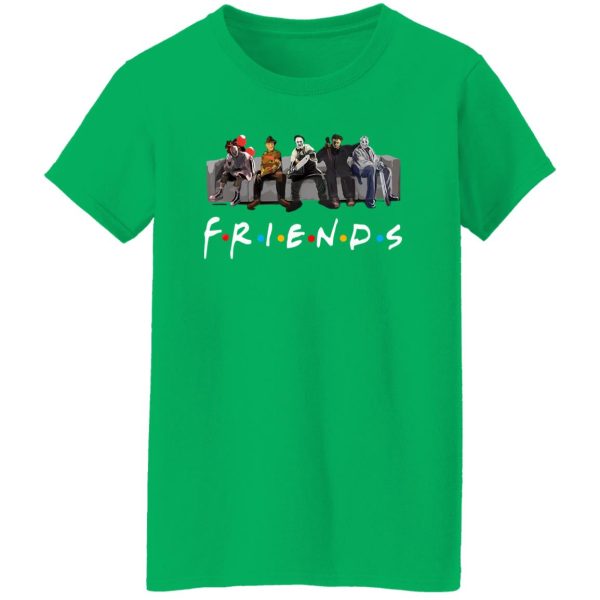 Friends Halloween Horror Team Scary Movies T-Shirts, Long Sleeve, Hoodies