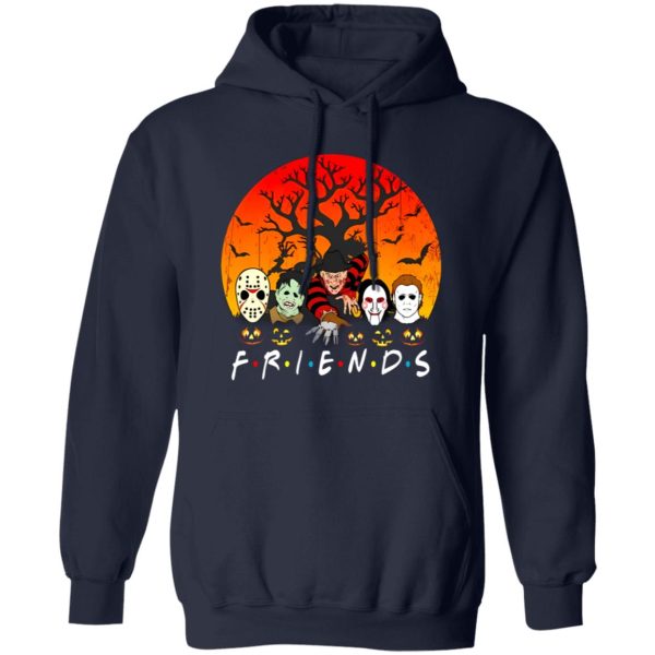 Friends Horror Characters Horror Movie T-Shirts, Long Sleeve, Hoodies