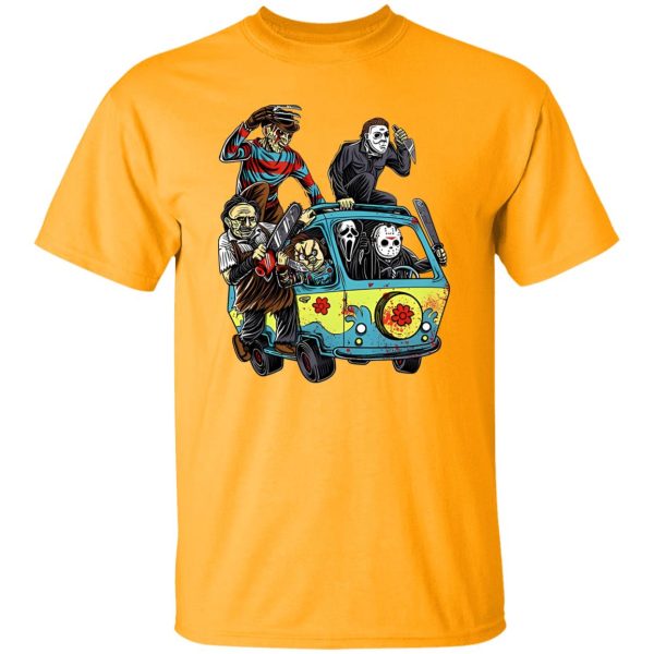 Spooky Halloween Bus T Shirts, Hoodies, Long Sleeve