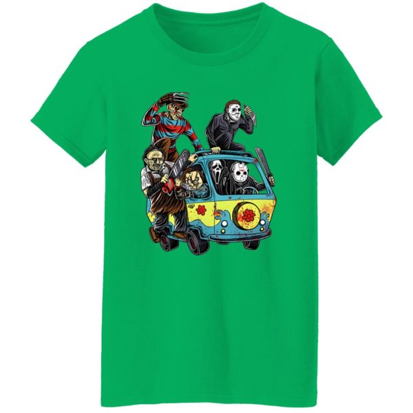 Spooky Halloween Bus T Shirts, Hoodies, Long Sleeve