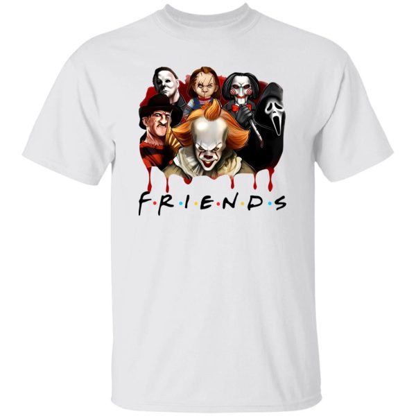 Horror Movies Friends T Shirts, Hoodies, Long Sleeve