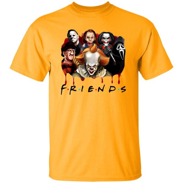 Horror Movies Friends T Shirts, Hoodies, Long Sleeve