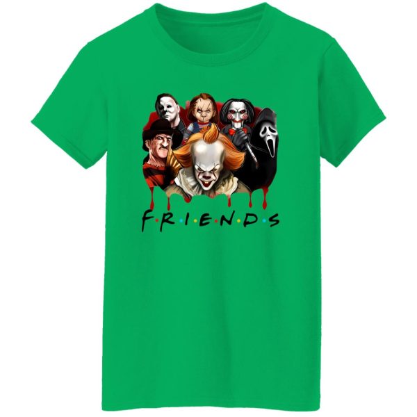 Horror Movies Friends T Shirts, Hoodies, Long Sleeve