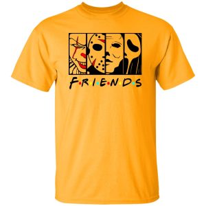 Horror Character Friends T Shirts, Hoodies, Long Sleeve