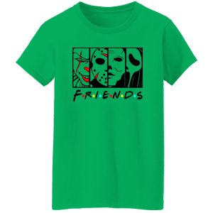 Horror Character Friends T Shirts, Hoodies, Long Sleeve