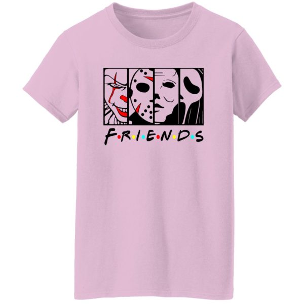 Horror Character Friends T Shirts, Hoodies, Long Sleeve