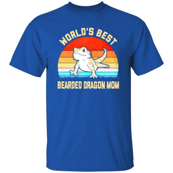 World’s Best Bearded Dragon Mom Vintage T-Shirts, Long Sleeve, Hoodies