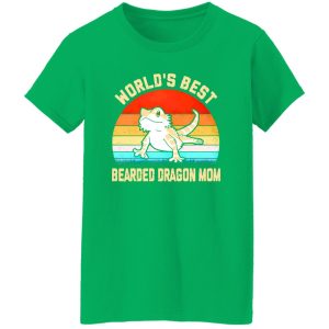 World’s Best Bearded Dragon Mom Vintage T-Shirts, Long Sleeve, Hoodies