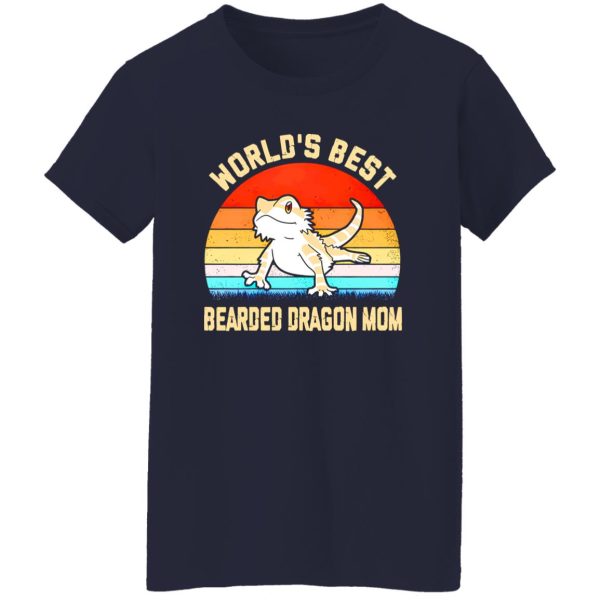 World’s Best Bearded Dragon Mom Vintage T-Shirts, Long Sleeve, Hoodies